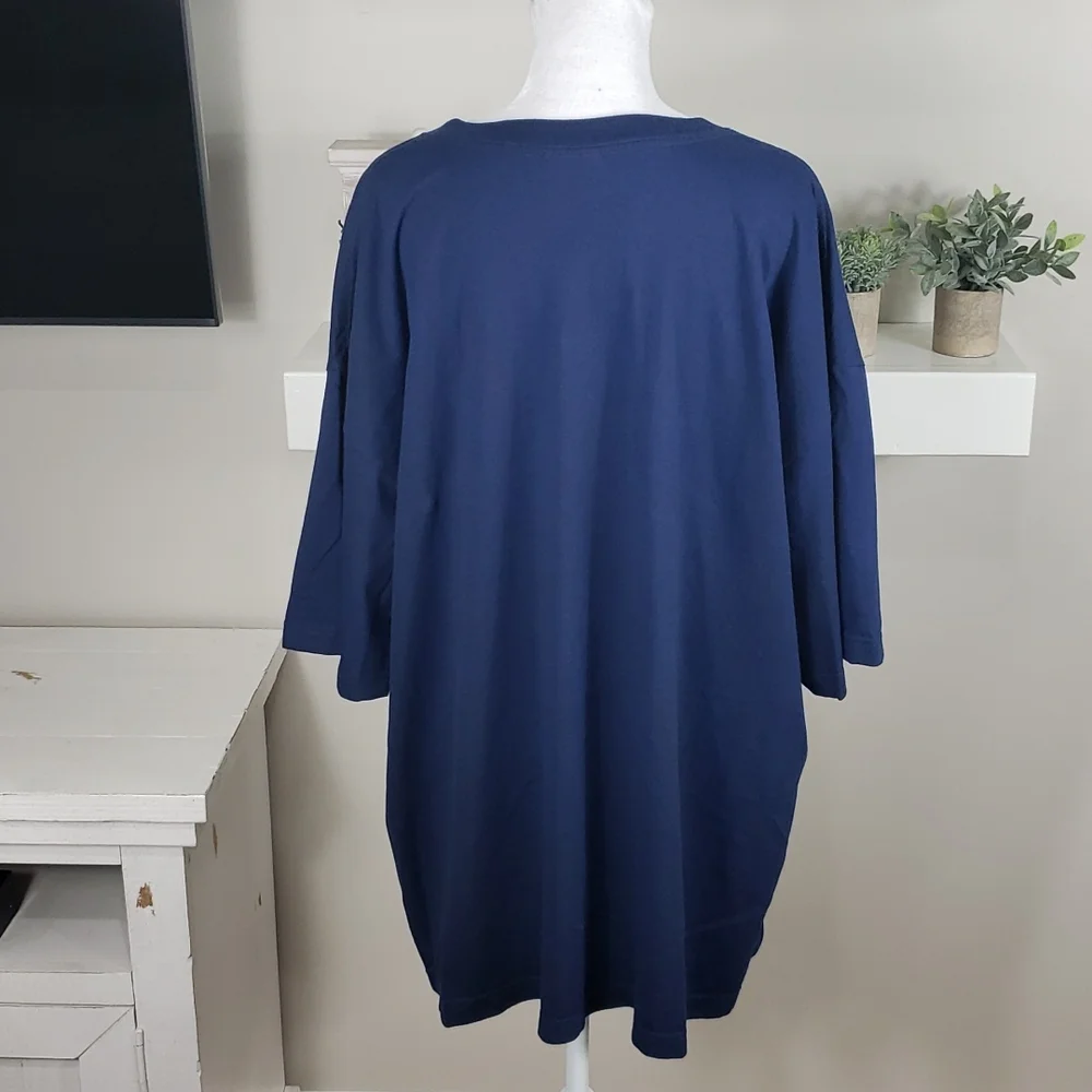 Adidas Blue Short Sleeve Tee